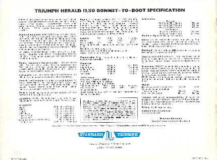 Triumph Herald 12/50 UK (R&uuml;ckseite)